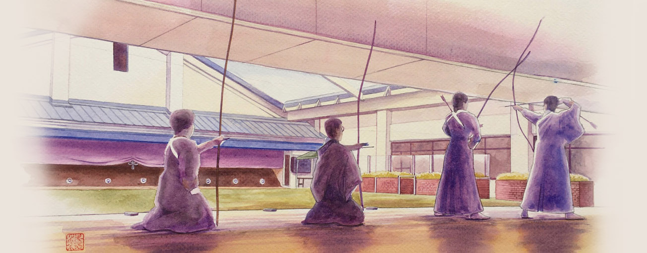 弓道は生涯を通して人間形成に役立ちます。